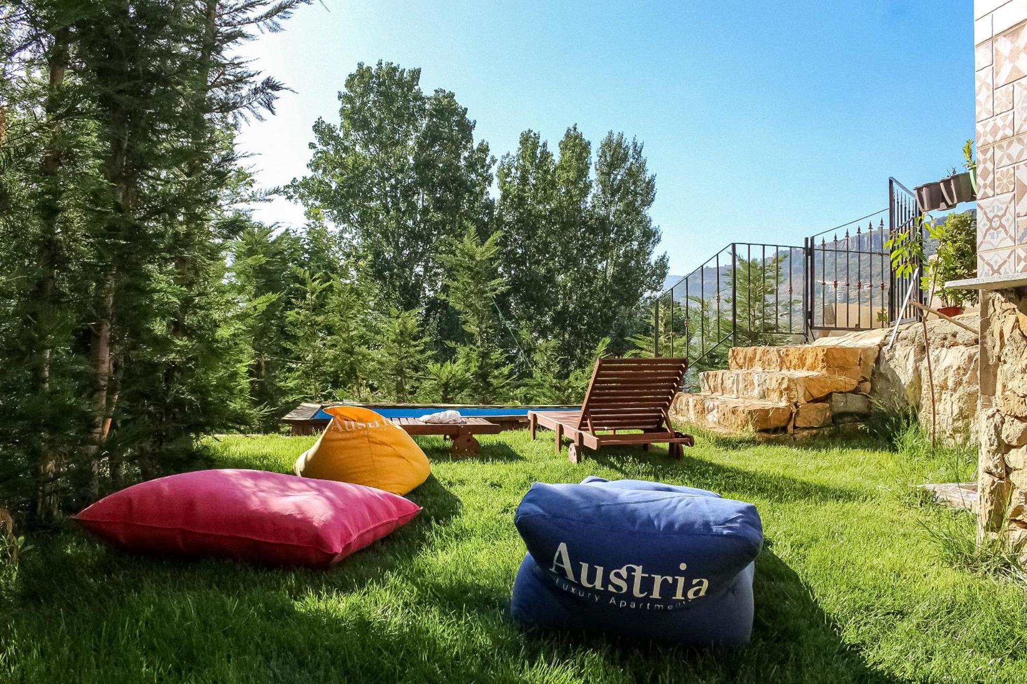 Austria Luxury Apartments, Faraya Hotel Bagian luar foto